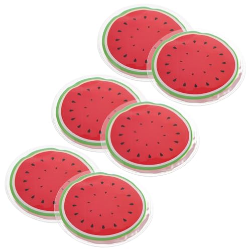 CHICAMPERA Impacchi Di Ghiaccio Per Occhi Riutilizzabili 6 Pezzi Cerotti Oculari Rinfrescanti Adesivi Per Sollievo Da Affaticamento e Fastidi Occhi Sensibili