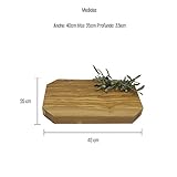 Medidas de la tabla : Largo: 40cm | Ancho: 25cm | Grosor: 3,5cm