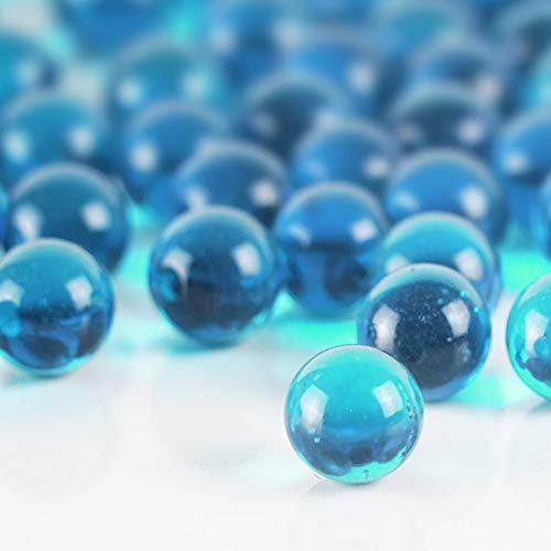 Light Blue Glass Marble Vase Filler (10 LBS) by CYS EXCEL