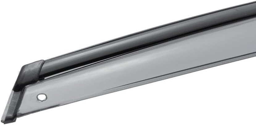 WellVisors Window Visors Wind Deflectors Compatible with Mercedes-Benz B-Class W246 2014-2015 with Black Trim Rain Guards 3-847MB014