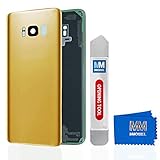 MMOBIEL Back Cover Batterie Akkufachdeckel mit vorinstallierter Klebung, Linse und Metall Hebelwerkzeug