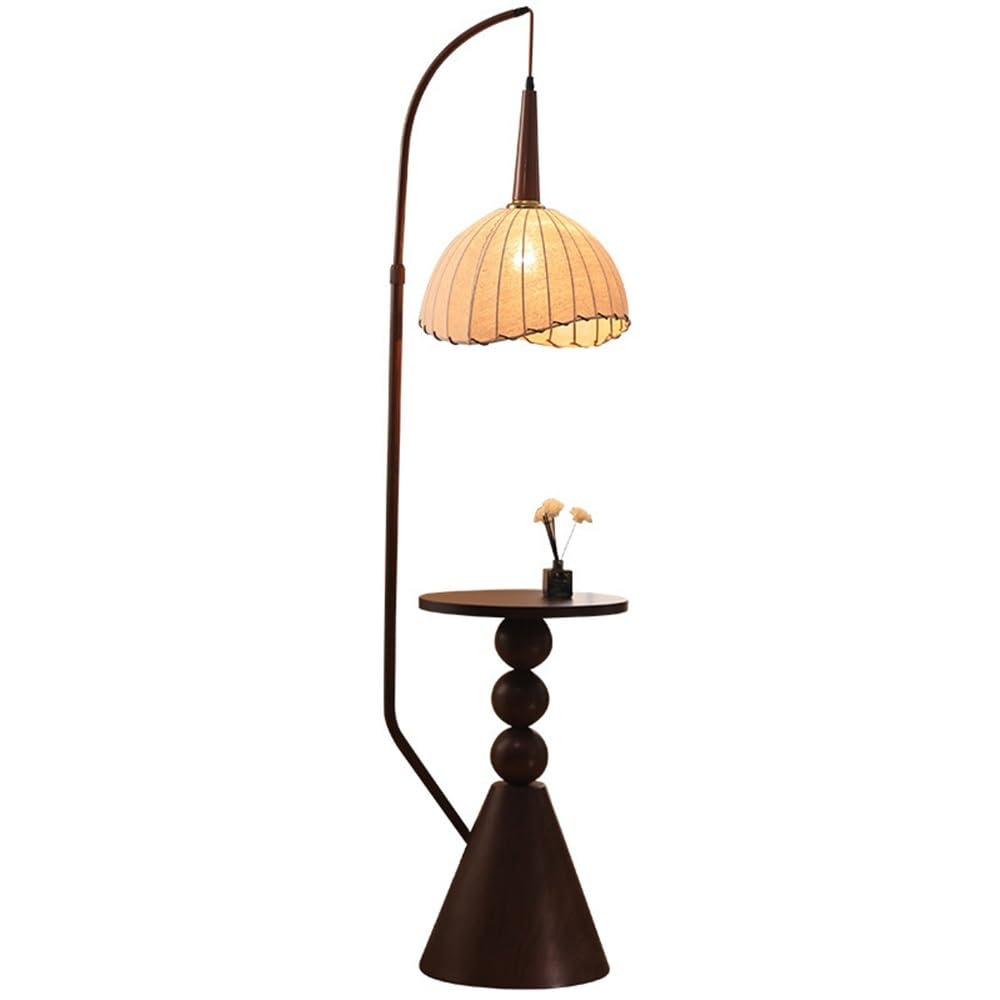 Kp6xLf3gT Corner Standing Lamp Floor Lamp Living Room Sofa Bedroom Study Storage with Table Bedside