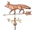 Good Directions Fox Weathervane, Pure Copper