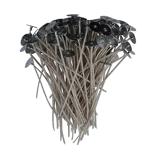 200 Mechas para Velas Hechas a Mano con Base