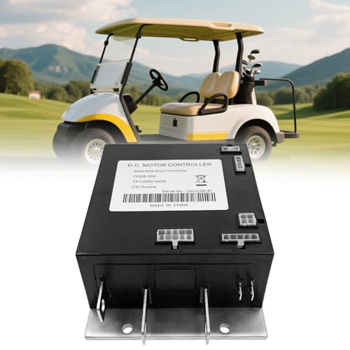 Legavigy 73326-G02 DC Motor Controller 36V 350A PDS Shunt Controller ITS Throttle Replaces EZGO TXT Year 2000 - 2009 Compatible with 73326G03/ 73326G04/ 73326G05/ 73326G06/ 73326G07