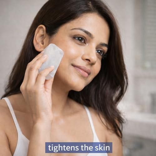 Image of Alum Stone Bar 400g Natural Fitkari Stone for Skin Tightening & Water Purification | Crystal White Alum Bar for Underarms & Shaving | Gentle & Effective Pack of 100g x 4