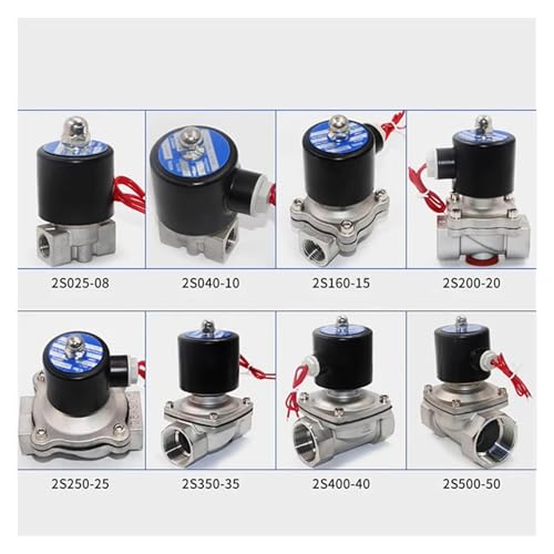 Électrovanne en acier inoxydable DN15 robuste et durable 24V
