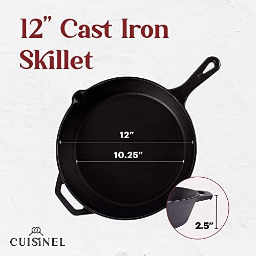 Cuisinel Cast Iron Skillet - Thumbnail 5