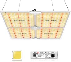 Spider Farmer SF-4000 Commercial Led Grow Light Use Samsung LM301B Diodes Couple with Daisy Chain Dimmable MeanWell...