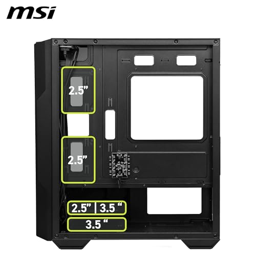 Caja PC Mag Forge M110R semitorre ATX con cristal templado y gran flujo de aire 5