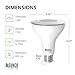 Sunco 10 Pack PAR30 LED Bulb, Outdoor Flood Light Bulbs, Exterior Long Neck Lighting, 850 LM, 11W (75W Equivalent), 3000K Warm White, E26 Base, Dimmable, IP65 Waterproof UL