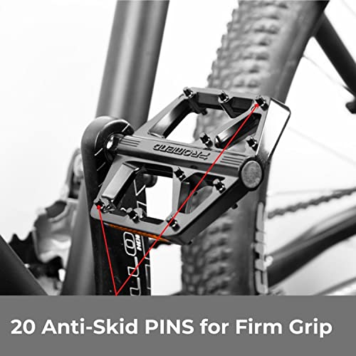 Yellowfin Aluminium Alloy DU Bearing Light Weight Bicycle Pedals with