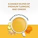 VAHDAM, Golden Milk Powder/Turmeric Ginger Latte Mix (100g, 40 Cups) Caffeine-Free | Powerful Curcumin, Turmeric Powder & Ginger | Brew Hot/Iced Tea