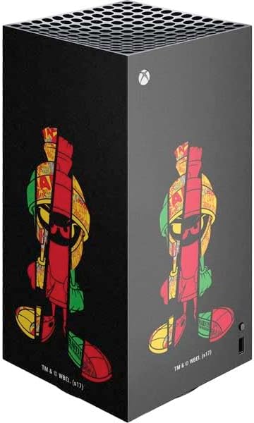 Skinit Decal Gaming Skin Compatible with Xbox Series X Digital Edition Console - Officially Licensed Looney Tunes Marvin Design