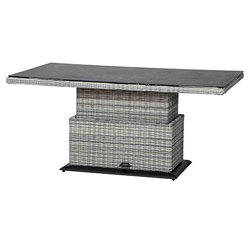 Preisvergleich Produktbild Siena Garden Soria Lifttisch, grau