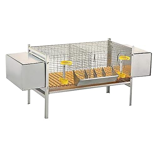 1PZ GABBIA CONIGLI DUE FATTRICI cm 149 x 66 xH