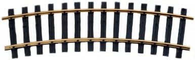 Zenner kit 1 curved track, gauge 2 (64mm) G, 22.5 °, 90cm screw connectors