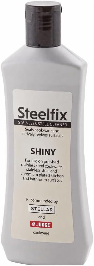 Steelfix Kitchen Stainless Steel Cleaner and Reviver for Polished and Shiny Surfaces - 250ml