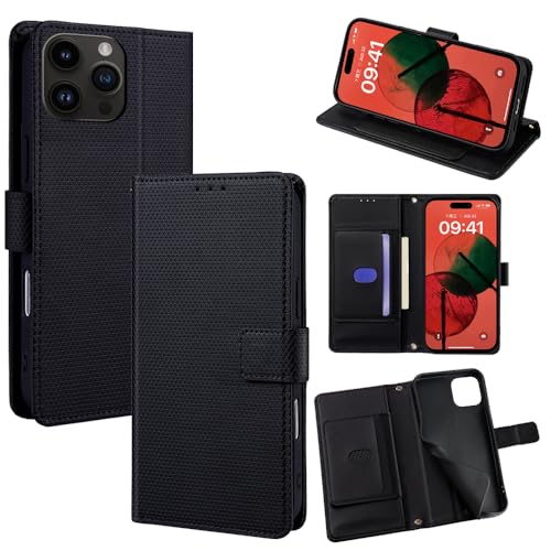 【Guscio morbido in TPU incorporato】La cover ha un guscio morbido TPU incorporato appositamente progettato per i telefoni cellulari, pelle PU + guscio morbido TPU doppia protezione per il vostro telefono cellulare