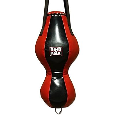 Double-End Heavy Punching Bag - Filled, Hook and Upper Cut Specialty Bag