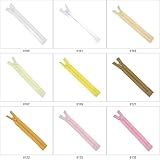 15cm 6 Inch Closed End Zip Nylon No3 Autolock 55 Colour Buy 1 Or 2 Zippers 456D, 0296 Cream, 2 - Image 9