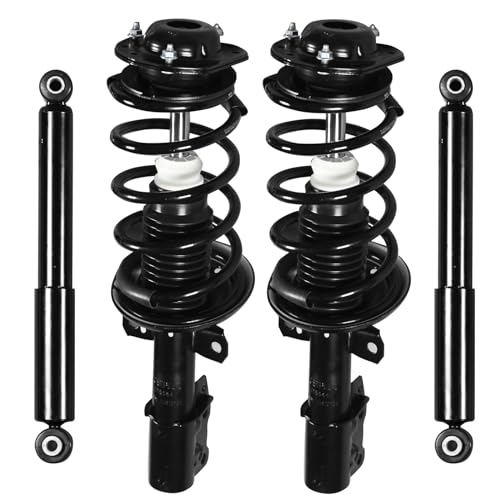 Peforway 4PCS Front & Rear Struts Shock Absorbers Assembly Fit for Chevy Cobalt 2005-2010 / HHR