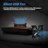 Quiet 140mm USB 5V Portable Cooling Fan for Flat Panel TV Receiver Router DVR PlayStation Xbox Computer Cabinet Cooler