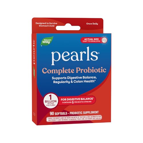 Nature'S Way Perlas Probióticas Acidophilus 90 Cápsulas Blandas 180 g