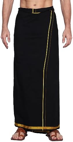 Gowri Tex Men's Cotton Colorful Lungi in Size 2 Mtrs Single Lungi- Pack Of 1