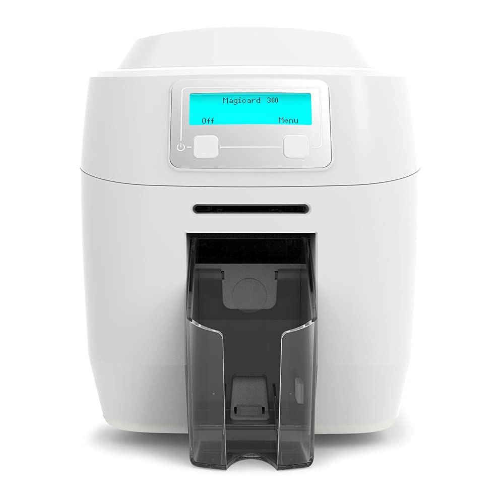 Magicard 300 ID Card Printer Bundle (Dual-Sided, Printer + Ribbon + Camera)