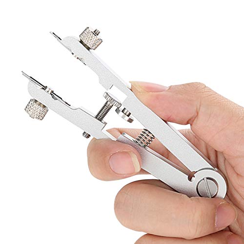 Spring Bar Plier, Alloy Steel Watch Bracelet Plier with 2 Tips Pins Spring Bar Standard Plier Remover Watch Strap Adjuster Tool