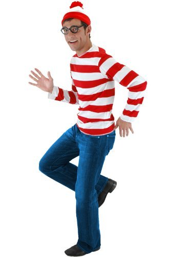 Amazon.co.jp: ウォーリーをさがせ! 大人用コスチューム (S/M