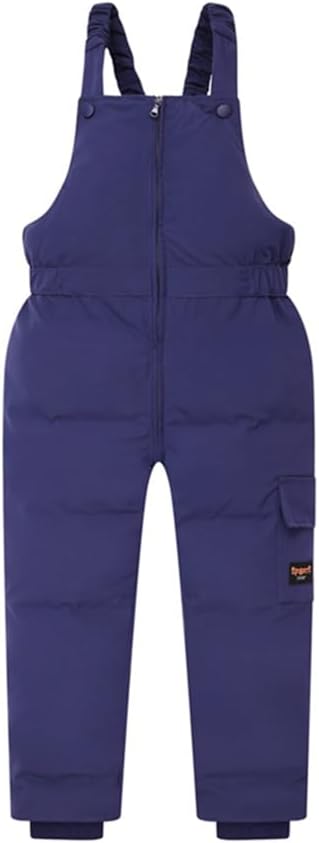 Weixinbuy Toddler Snow Pants Baby Boy Girl Winter Clothes Down Puffer Coat Waterproof Warm Snow Ski Bib Overalls Snowsuit