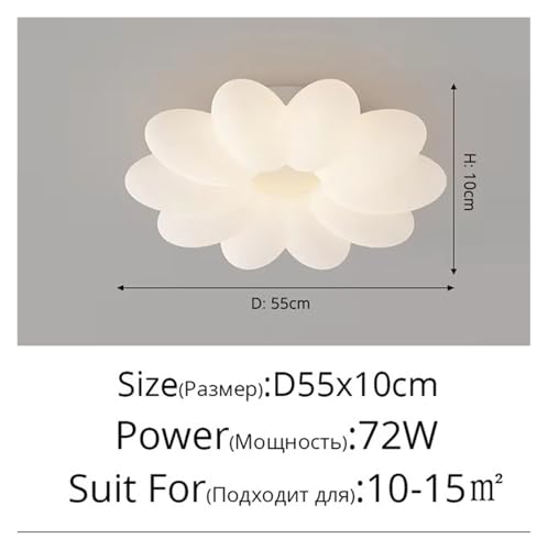 Lustres réglables et plafonnier à fleurs pour éclairage salon
