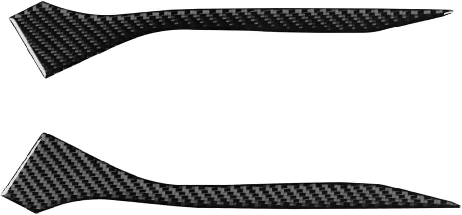 Carbon Fiber Car Interior Accessories Decoration Decal Sticker Trim Compatible with BMW 7 Series G11 G12 2015-2022 (Classic, Side Mirro R Anti-Collision)