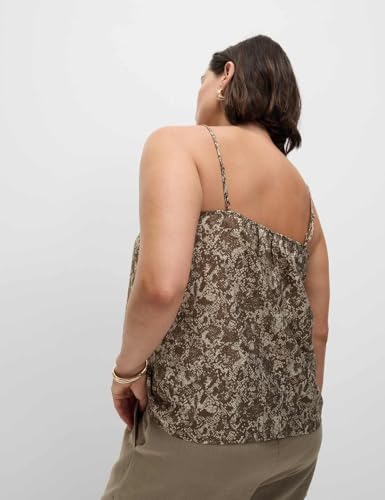Image of Marks & Spencer Women Lyocell Rich Printed Cami Top