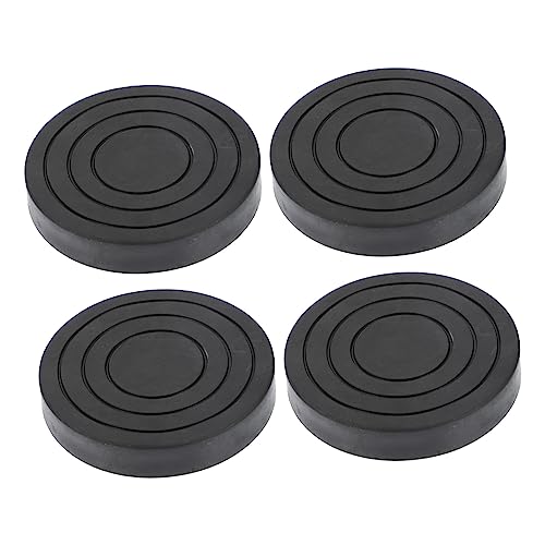 SHINEOFI 4Piezas Almohadillas Antideslizantes para Lavadora y Refrigerador Elevadores de Muebles Amortiguadoras de Vibraciones Protege el Suelo Material Ecológico y Resistente al Agua