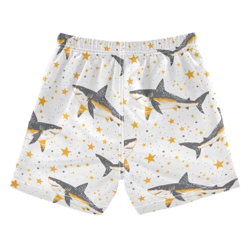 ALAZA Bear Strawberry Leaf Fruit Boys Quick Dry Beach Board Shorts Kids Swim Trunks Bathing Suit Swimsuit2