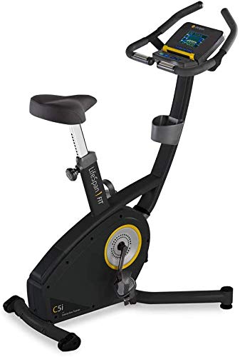 Amazing Deal LifeSpan Fitness Upright Bike LifeSpan C5i Upright Exercise Bike, Black