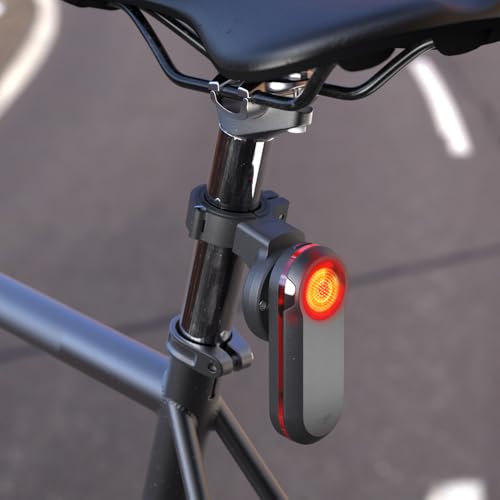 Hidden Air-Tag Bike Mount Compatible with Apple Airtag & Garmin-Varia - Anti-Theft GPS Tracker Bike Reflector Holder for Mountain Bicycle, E-Bike, Scooter, MTB, Fits 22.2mm-31.8mm Seatpost