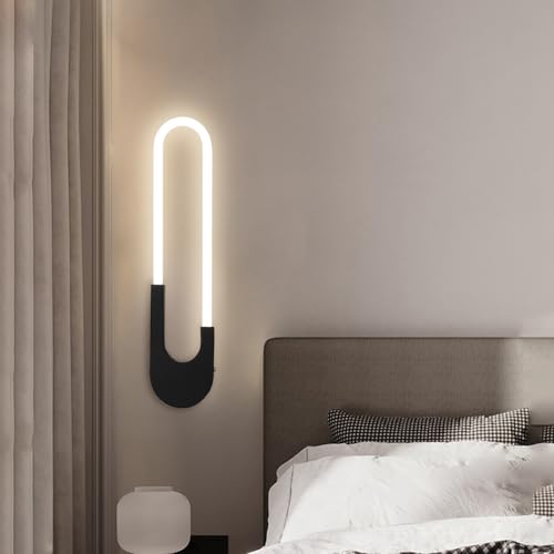 Lámparas de pared simples nórdicas para iluminar pasillos oscuros sin ocupar espacio libre 4