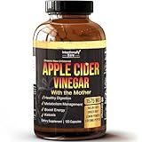 Intentionally Bare Apple Cider Vinegar with Mother Capsules - ACV Capsules with Ginger, Lemon, Cayenne and Inulin - Keto Friendly and Gluten Free for Energy, Immunity and Gut Health - 120 Capsules