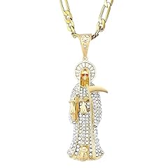 Gold - Santa Muerte Necklace