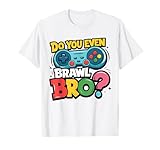 Retro Gamer Bros Brawl Video Game Gaming Apparel