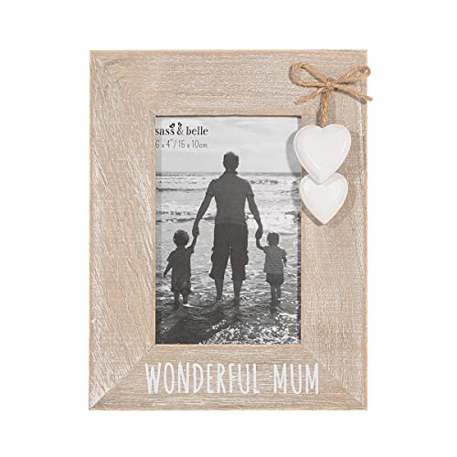Sass & Belle Wonderful Mum Heart Frame