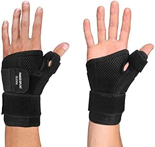 Thumb Brace - Thumb Spica Splint for Arthritis, Tendonitis and More. Fits Both