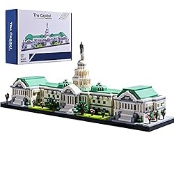 LUKHANG Gift Architecture: Capitol Building Model Building Set New Architecture Kit and Gift for Kids and Adults,Micro… LUKHANG Gift Architecture: Capitol Building Model Building Set New Architecture Kit and Gift for Kids and Adults,Micro…