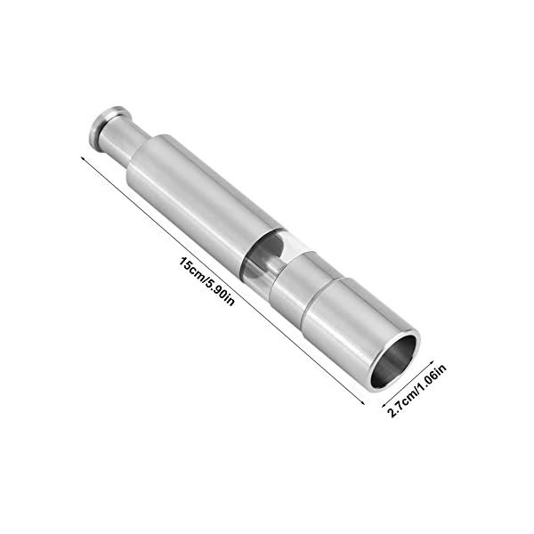 Manuelle Kaffeebohnenmühle, tragbare Kernpresse, Pfeffermahlen, Edelstahl-Kaffeemühle für Filterkaffee – Bild 6