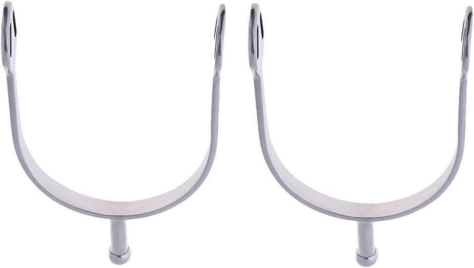 CUTICATE Equestrian Spurs Horse Spurs Horse Spurs Horse Spurs Riding Spurs Tack Accessories 304 Stainless Steel
