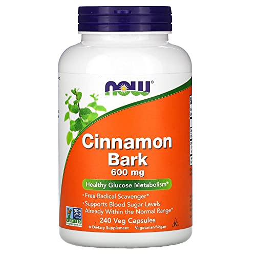 NOW Foods Cinnamomum Cassia, 500 mg, 120 Capsules